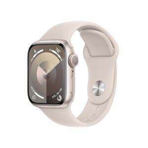 Apple Watch Series 9 - 41mm in Starlight (with GPS)